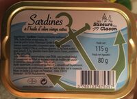 Sardines á l'huile vierge extra