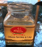 Olives farcies à l'ail