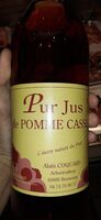 Pur jus de pomme cassis