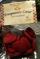 Croquant Cœur à la framboise