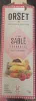 Sablés framboise