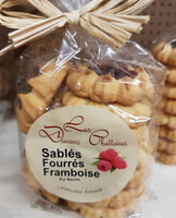 Sablés fourrés à la frambois