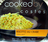 Risotto au Crabe (creamy spicy*)