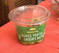 Olive vertes entieres bio