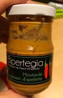 Moutarde piment d'espelette