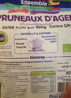 Pruneaux D'agen Gros