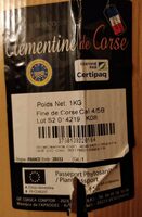 Clementine de corse