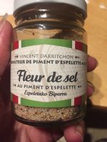 Fleur de sel au piment d'espelette