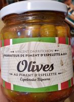 Olives au Piment d'Espelette