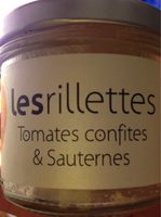 Rillettes tomates confites & Sauternes