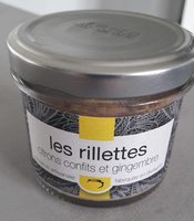 Rillettes citrons confits et gingembre