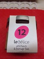 Le délice d'artichauts et fromage frais