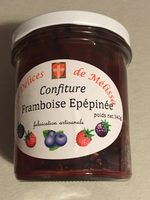 Confiture framboise Epépinée