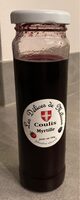 Coulis myrtille
