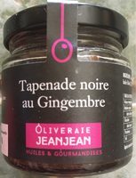 Tapenade noire au gingembre