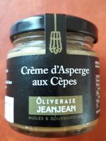 Crème d'asperge aux cèpes