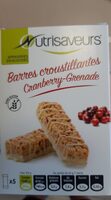 Barres croustillantes nutrisaveurs