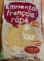 Emmental francais râpé