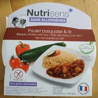 Poulet basquaise et riz