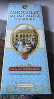 Chocolat au lait allegé en sucre