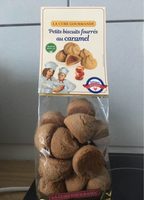 Petits biscuits fourrés au caramel