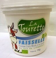 La tourette, Faisselle nature bio, le pot de 1