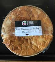 Tourte Vigneronne au Riesling pâte pure beurre
