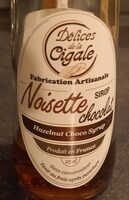 Sirop Noisette chocolat