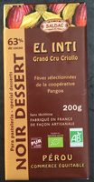 El inti Noir dessert