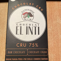 Chocolat cru 75% EL inti
