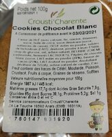 Cookies chocolat blanc