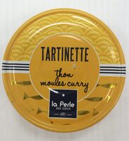 Tartinette thon, moule et curry