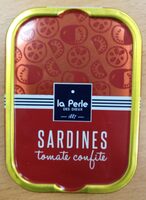 Sardines à la tomate confite
