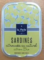 Sardines citronnees au naturel Bio