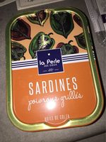 Sardines à l'huile de colza et poivrons grillés