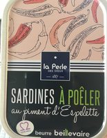 Sardines a poêler au piment d'espelette