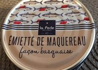 Emiette de maquereau facon basquaise