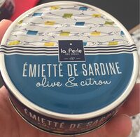 Emietté de sardine olive et citron