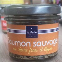 Saumon sauvage au chèvre frais et thym