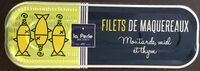 Filets de maquereaux - moutarde, miel et thym