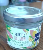 Rillette saumon citron confits et aneth