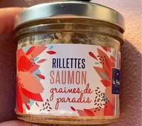 Rillettes saumon graines de paradis