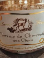 Terrine de chevreuil aux cèpes