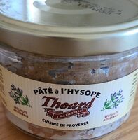 Pâté à l'hysope