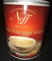Potage flocons d'avoine
