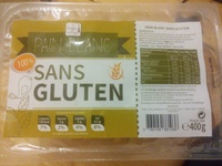 Pain blanc sans gluten