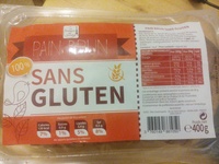 Pain brun sans gluten