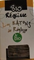 Bâtons de réglisse bio