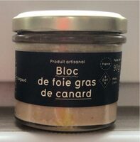 Bloc de foie gras de canard