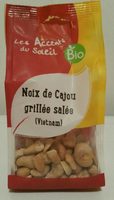 Noix de cajou grillée et salée